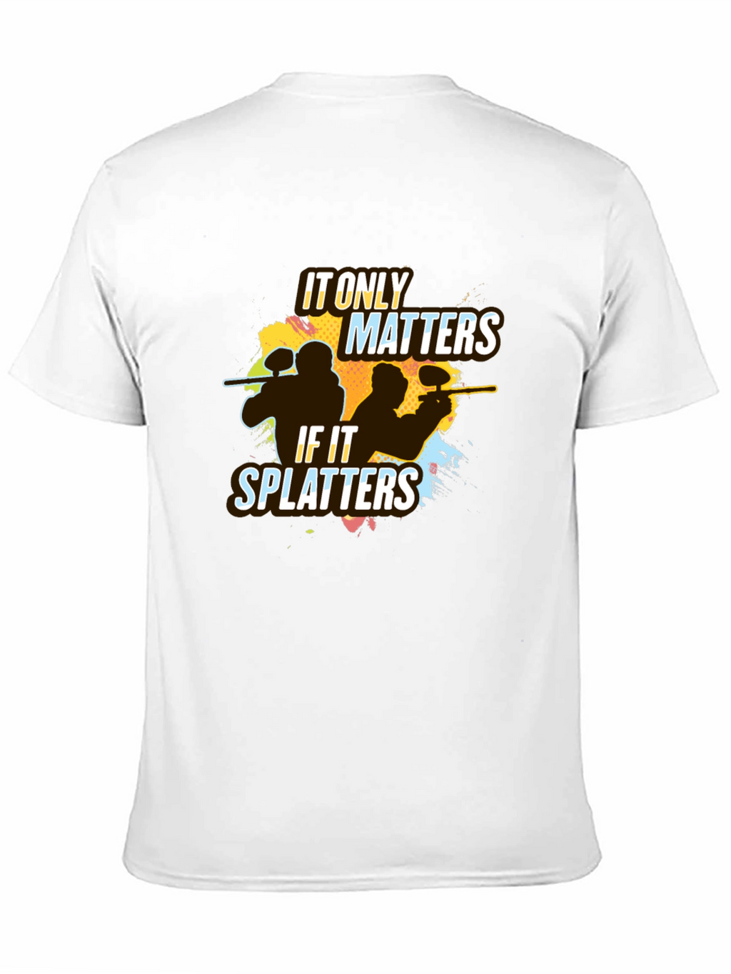 Paintball Matters T-Shirt - Splatter Design