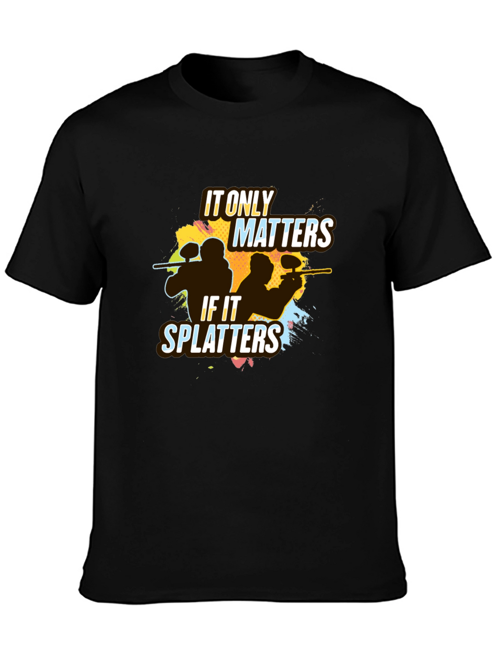 Paintball Matters T-Shirt - Splatter Design