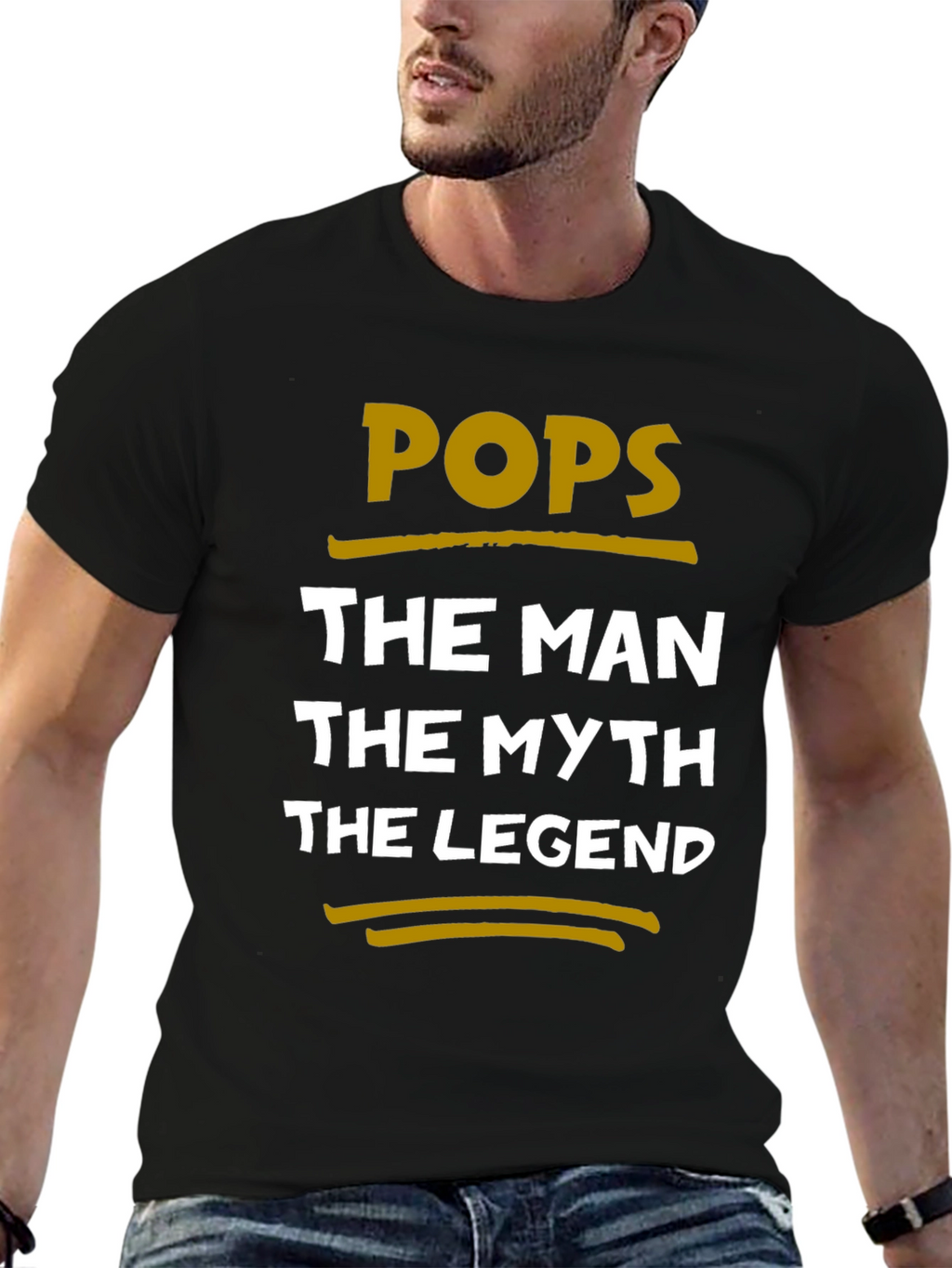 Pops The Man The Myth The Legend T-Shirt