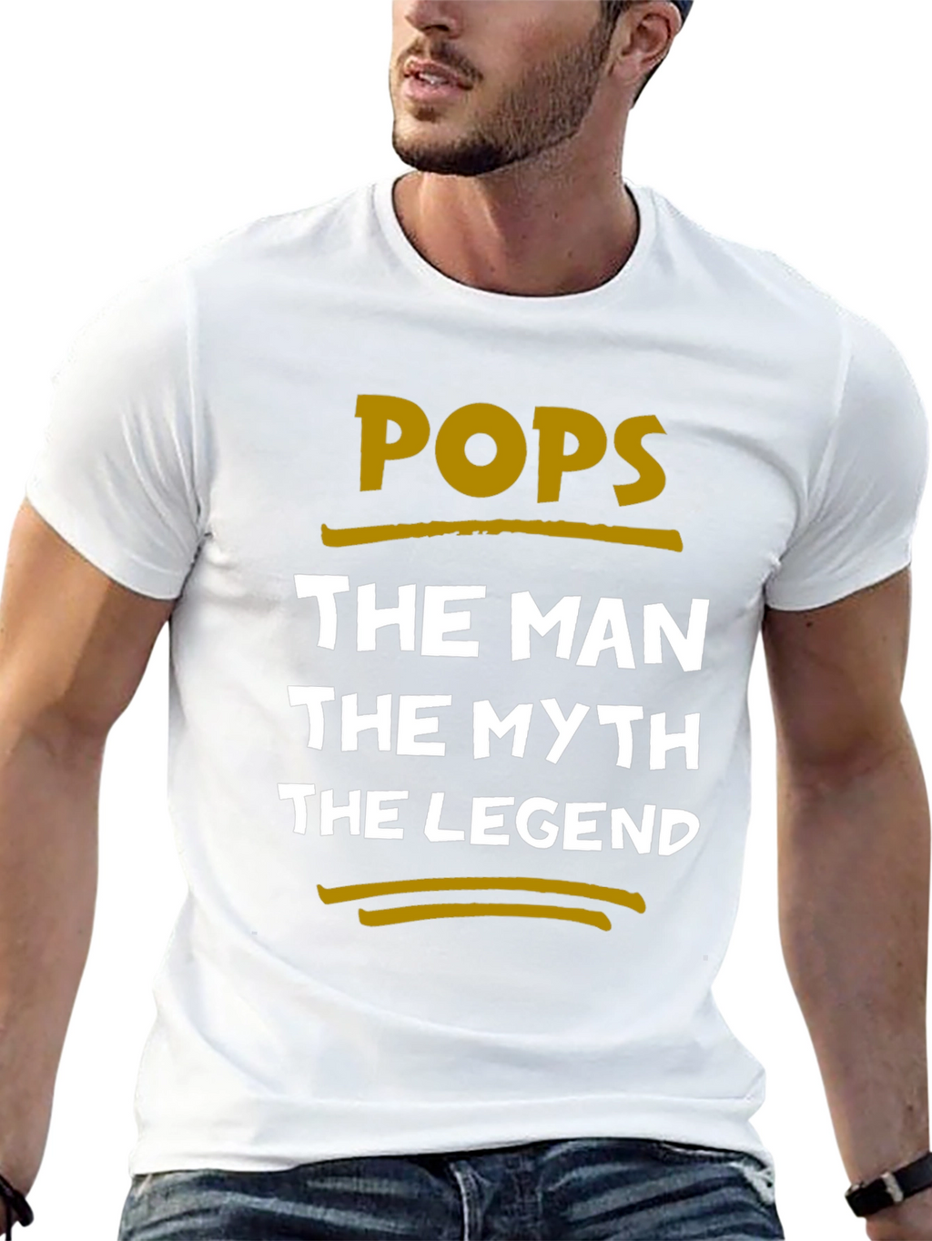 Pops The Man The Myth The Legend T-Shirt