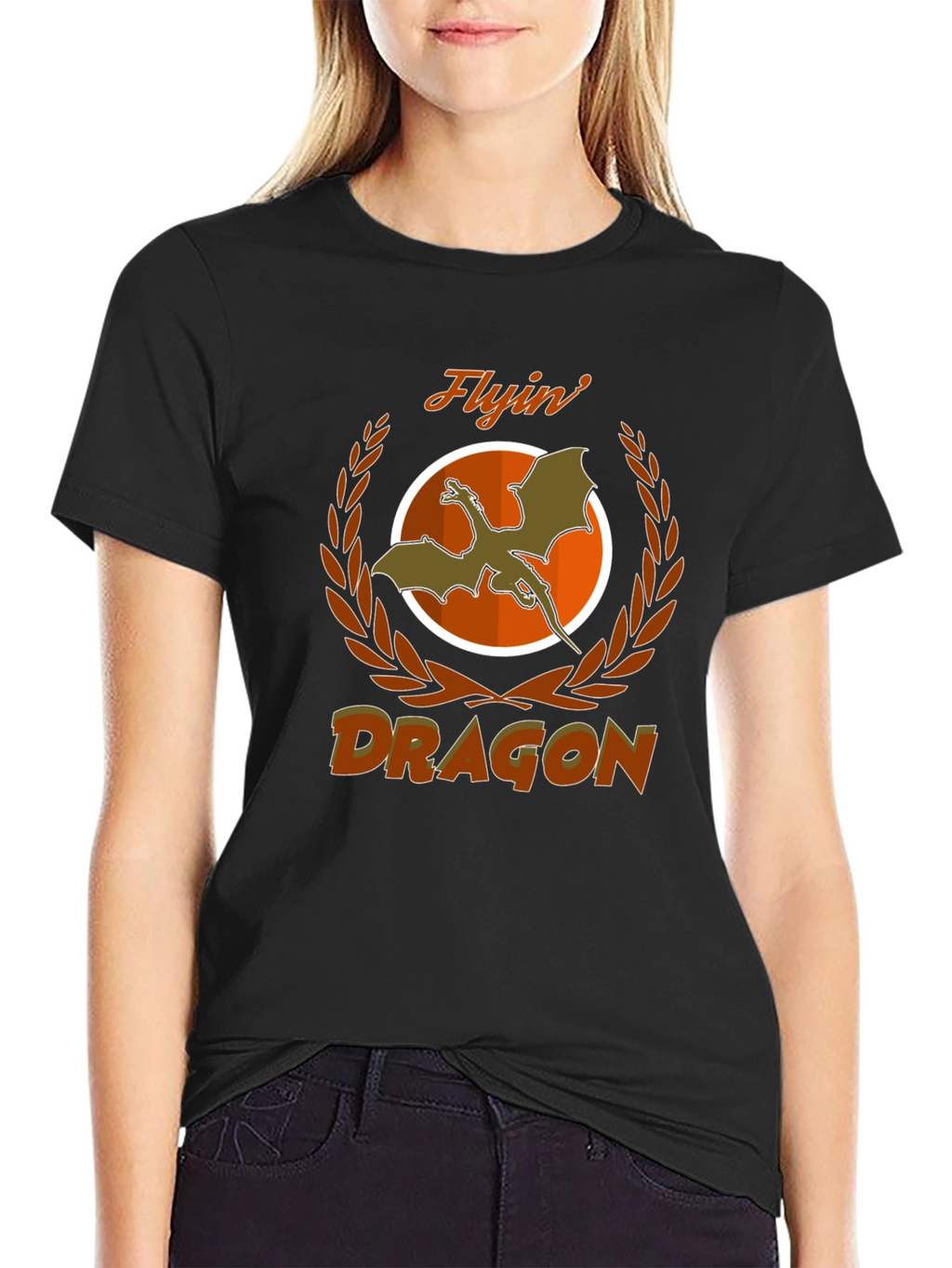 Flyin Dragon Graphic T-Shirt - Unique Design