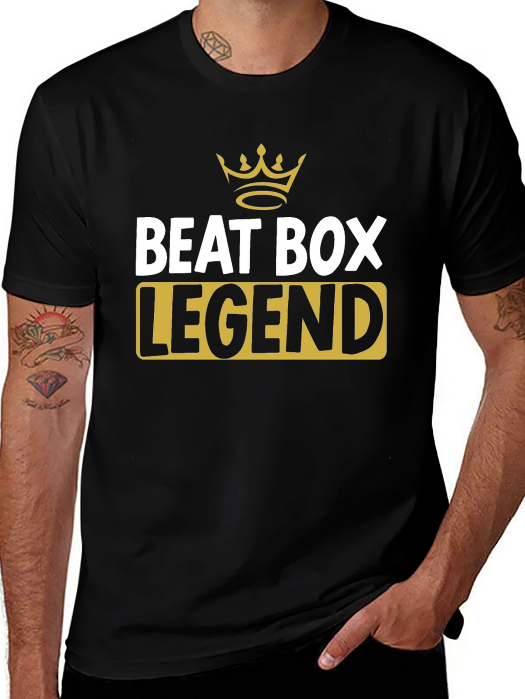 Beat Box Legend Black T-Shirt
