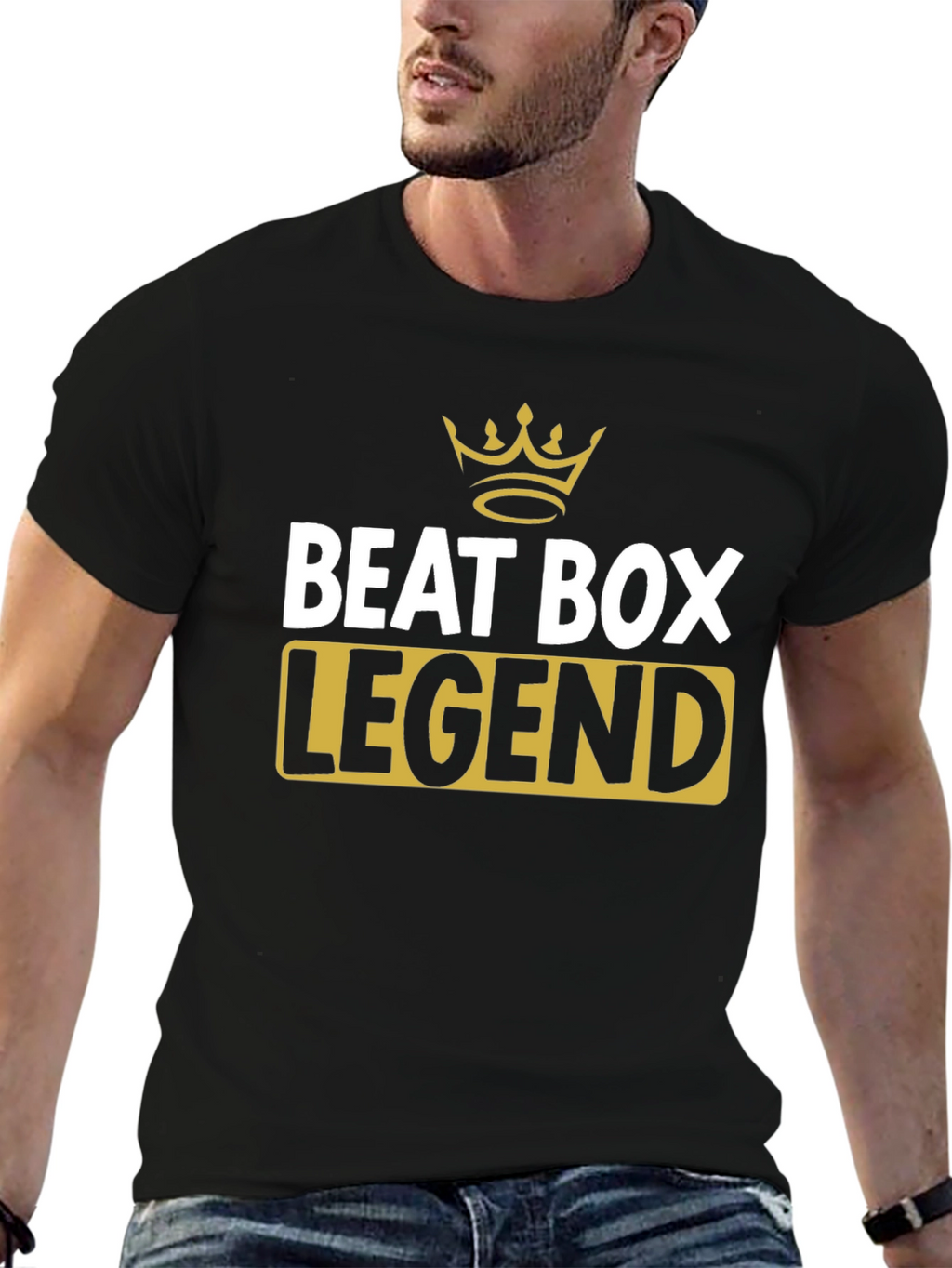 Beat Box Legend Black T-Shirt