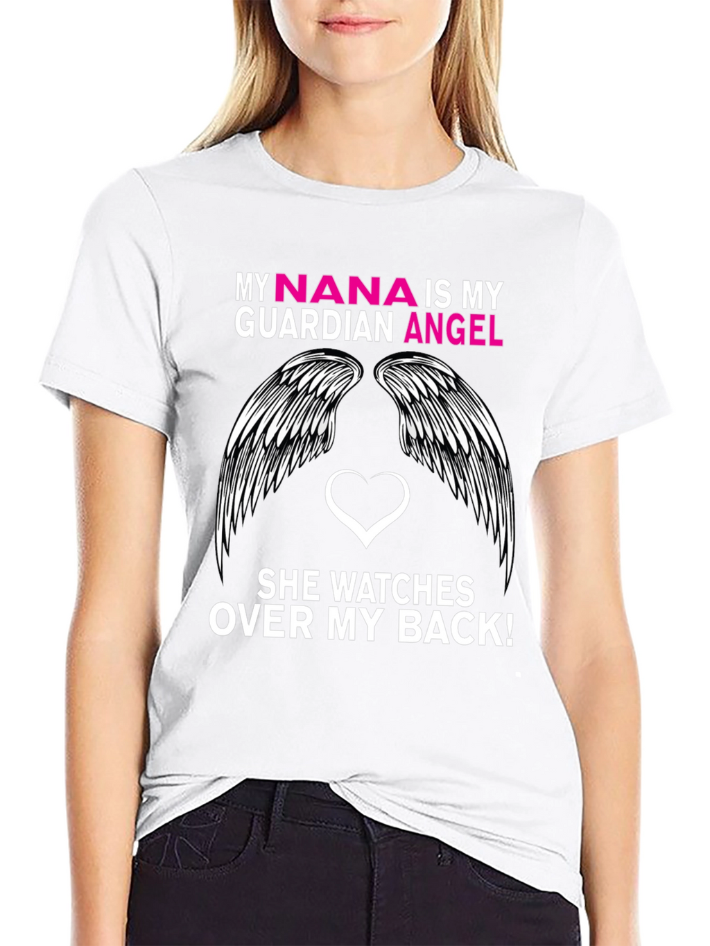 My Nana Is My Guardian Angel T-Shirt
