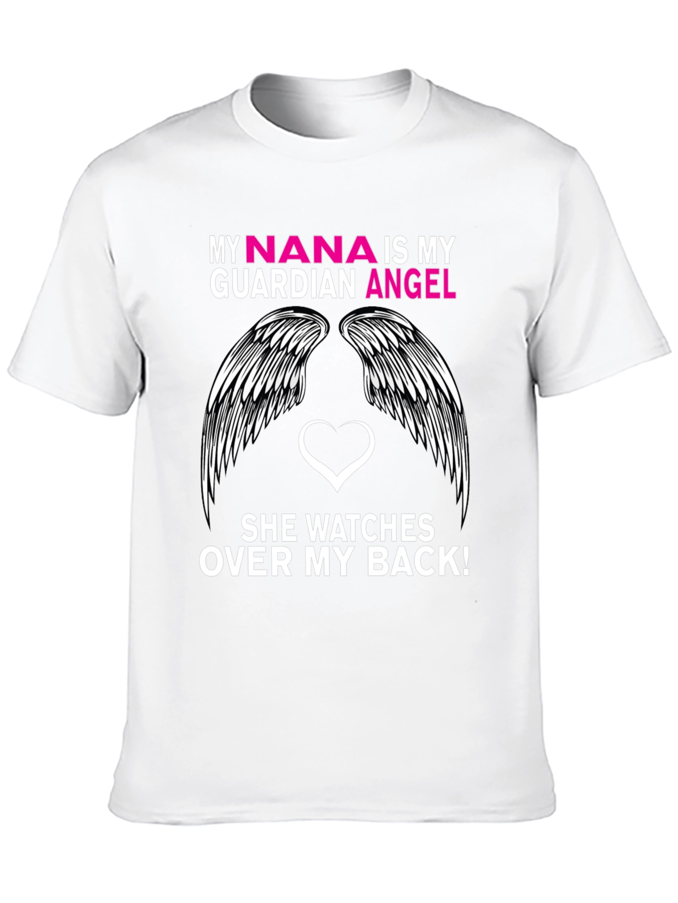 My Nana Is My Guardian Angel T-Shirt