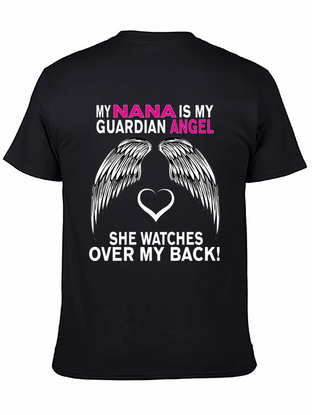 My Nana Is My Guardian Angel T-Shirt