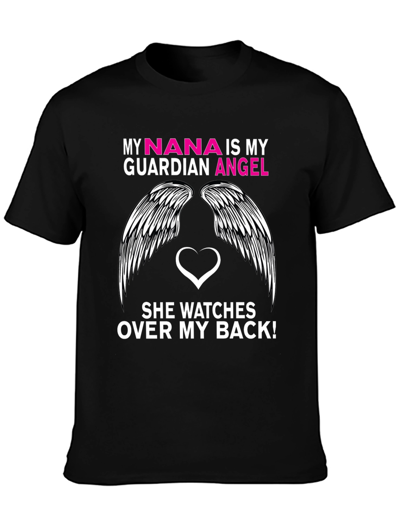 My Nana Is My Guardian Angel T-Shirt