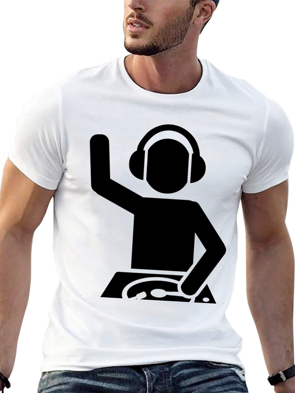 DJ Graphic T-Shirt - Music Lover Tee