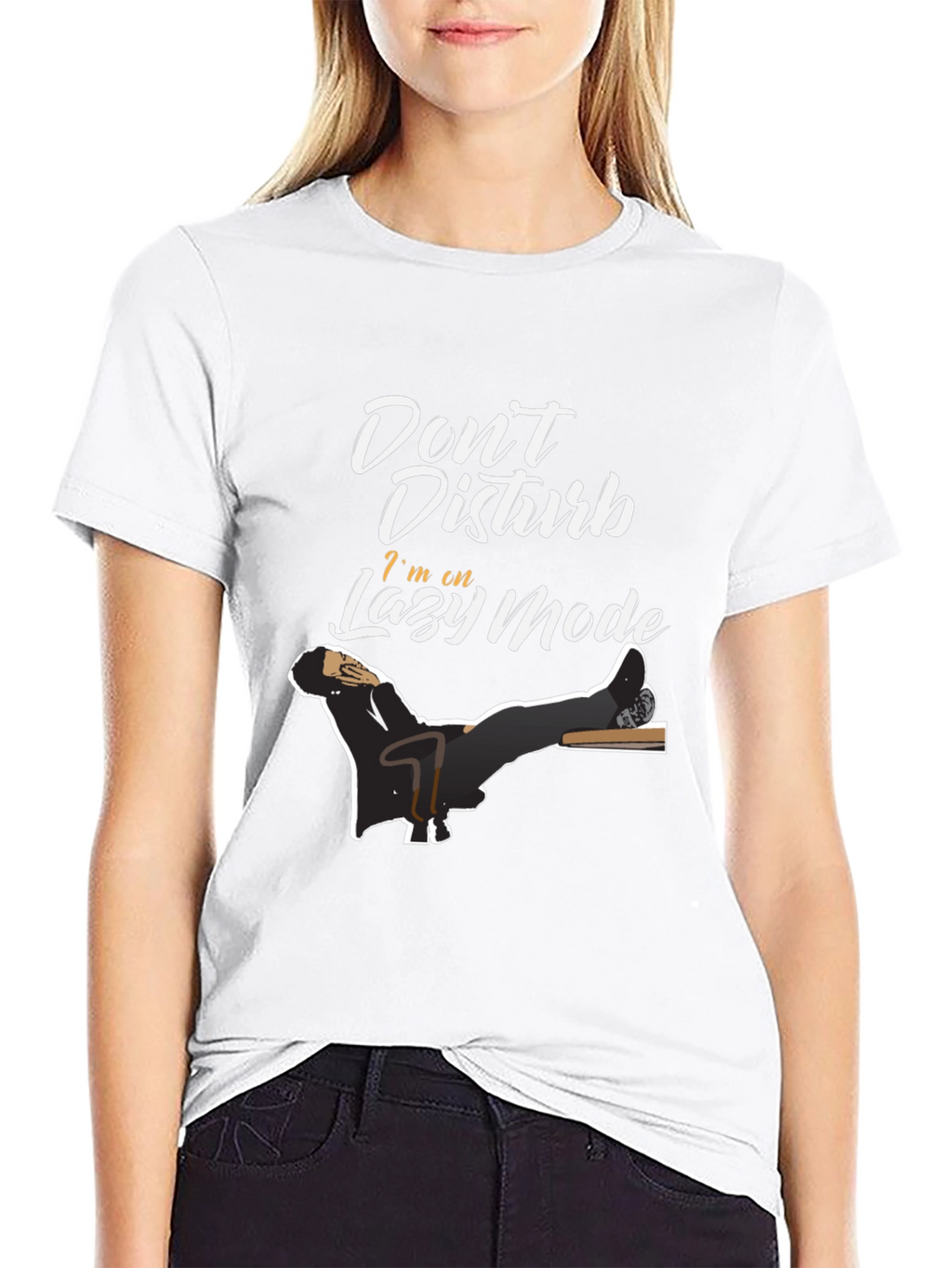 Dont Disturb Lazy Mode Graphic Tee