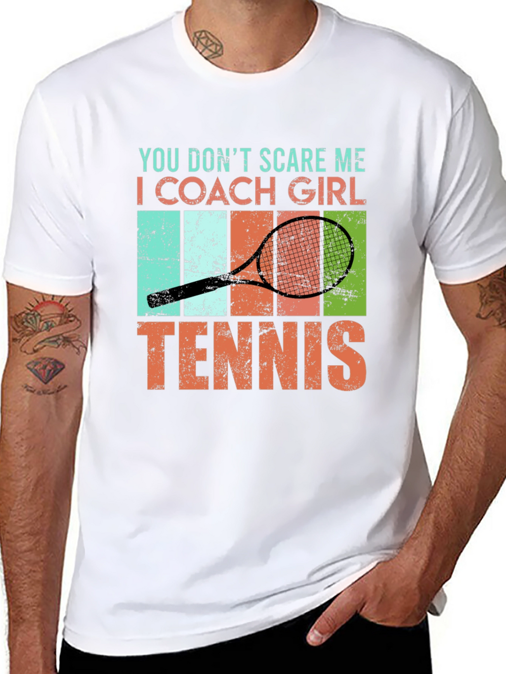 Tennis Coach Girl T-Shirt