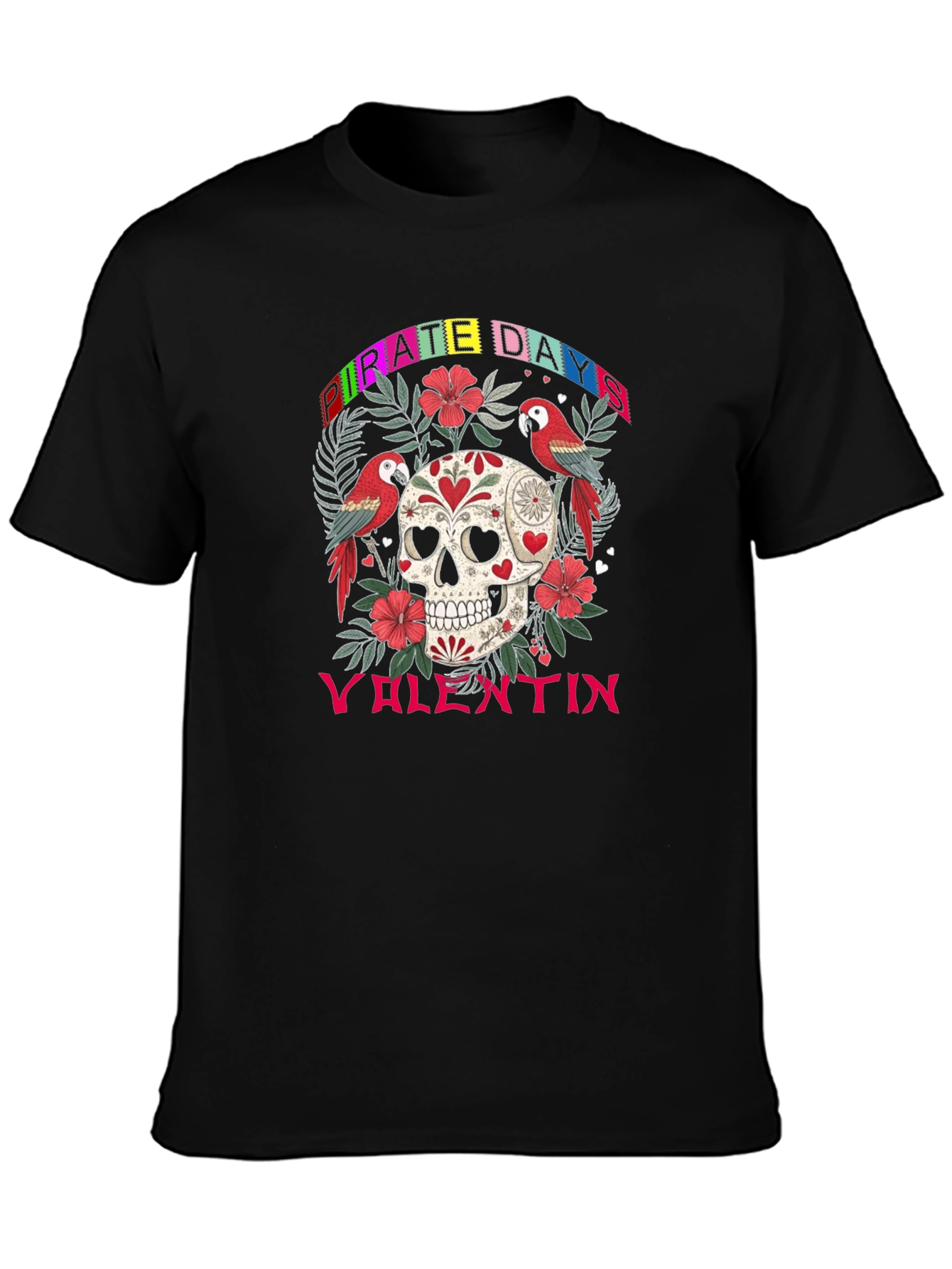 Pirate Days Valentin Skull T-Shirt