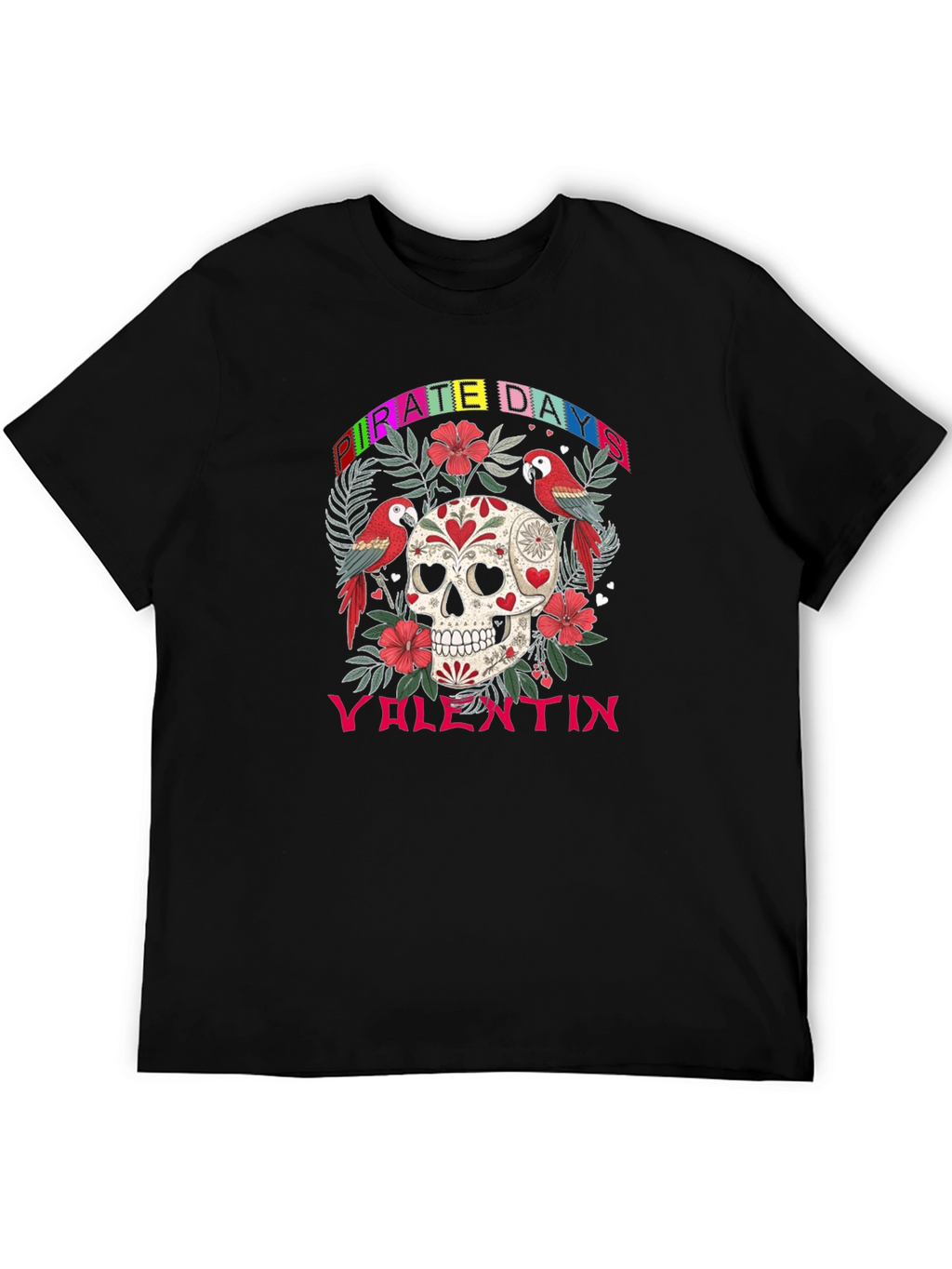 Pirate Days Valentin Skull T-Shirt
