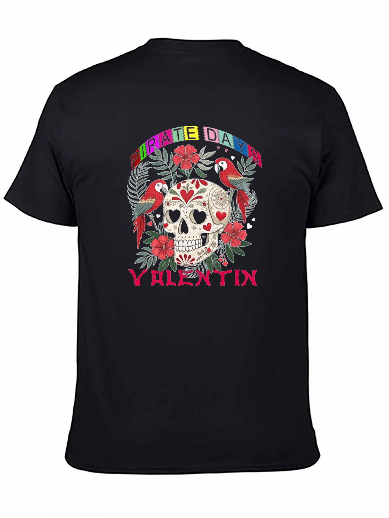 Pirate Days Valentin Skull T-Shirt