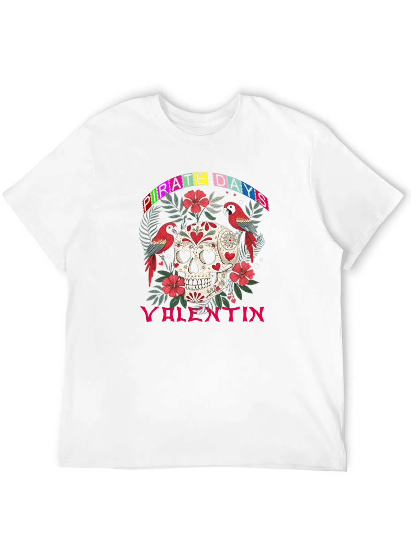 Pirate Days Valentin Skull T-Shirt