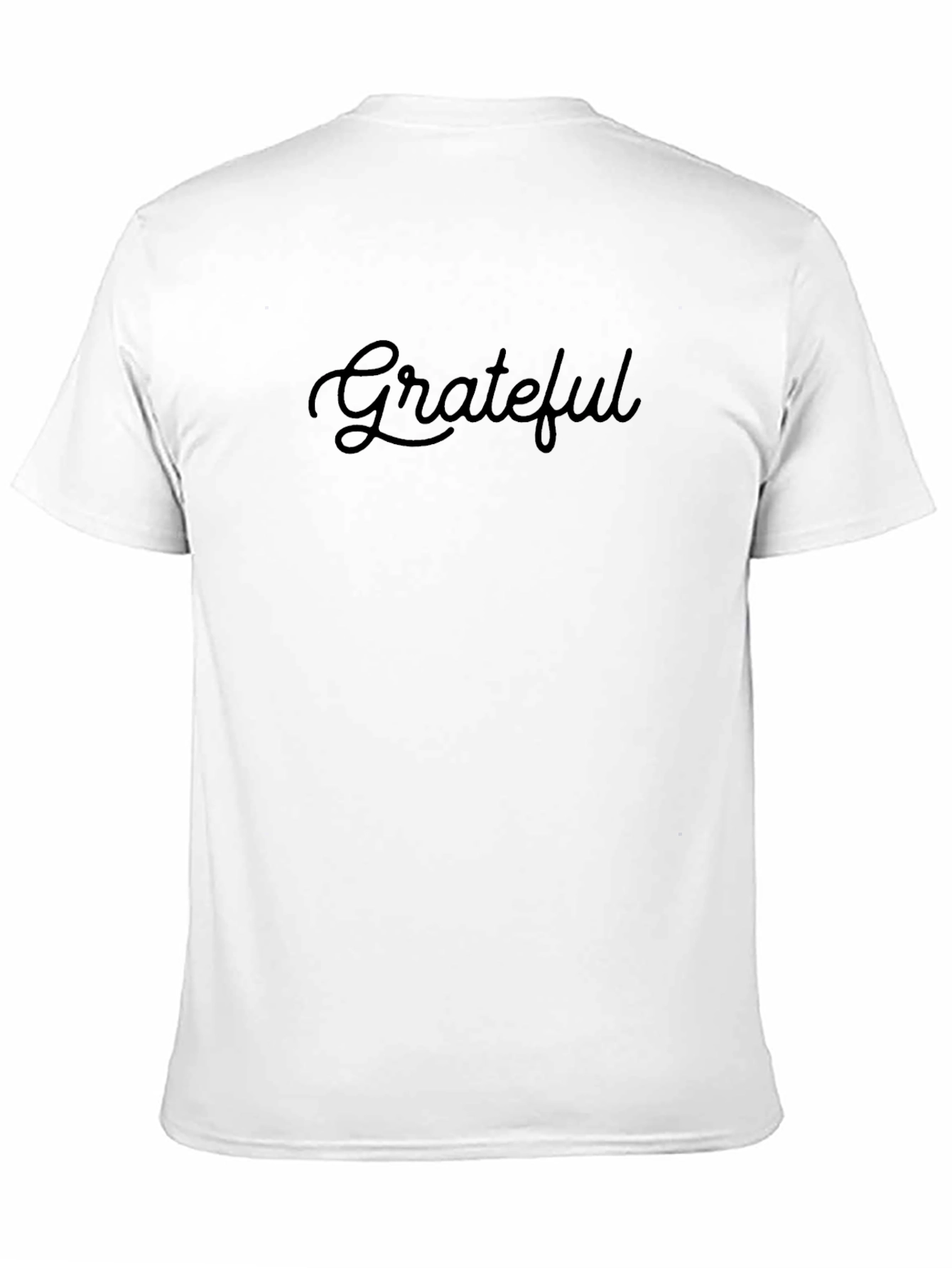 Grateful Black Crew Neck T-Shirt