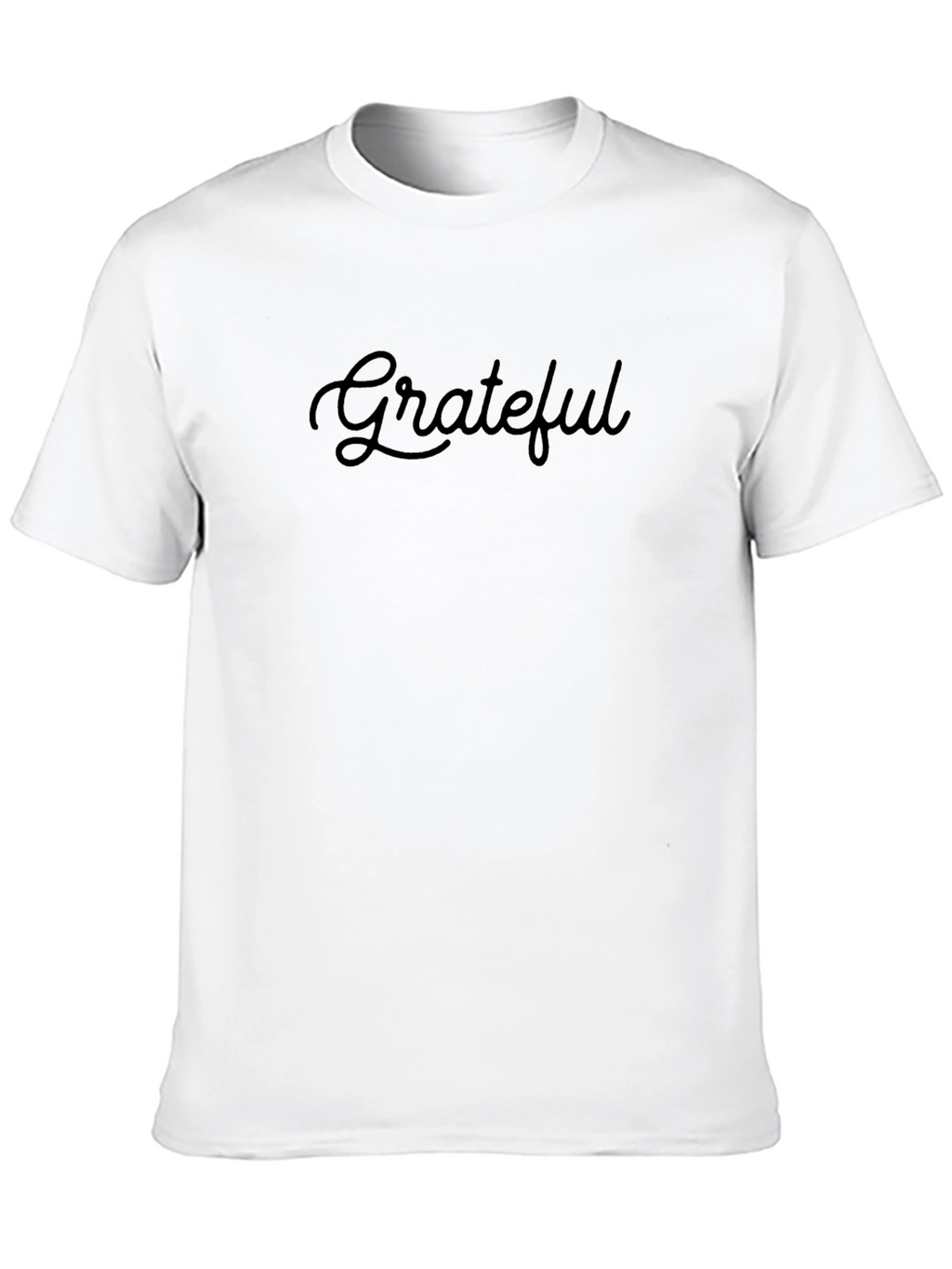 Grateful Black Crew Neck T-Shirt