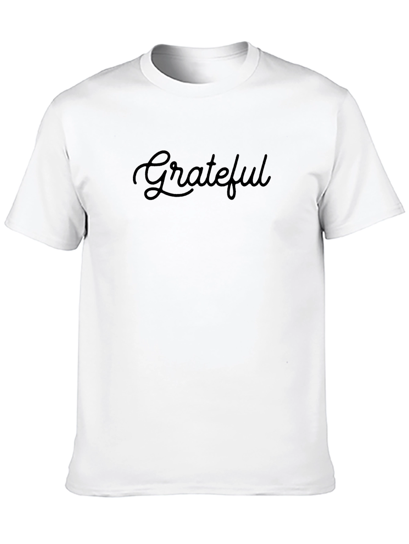 Grateful Black Crew Neck T-Shirt