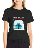 Ice Christmas Graphic Tee - Holiday Humor T-Shirt