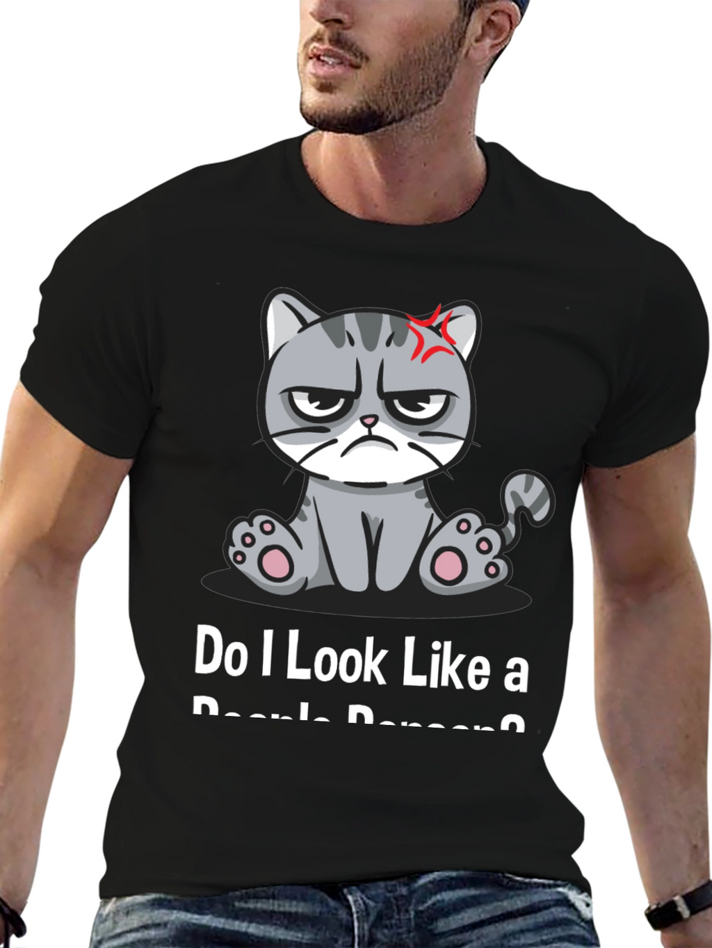 Grumpy Cat T-Shirt - Not a People Person