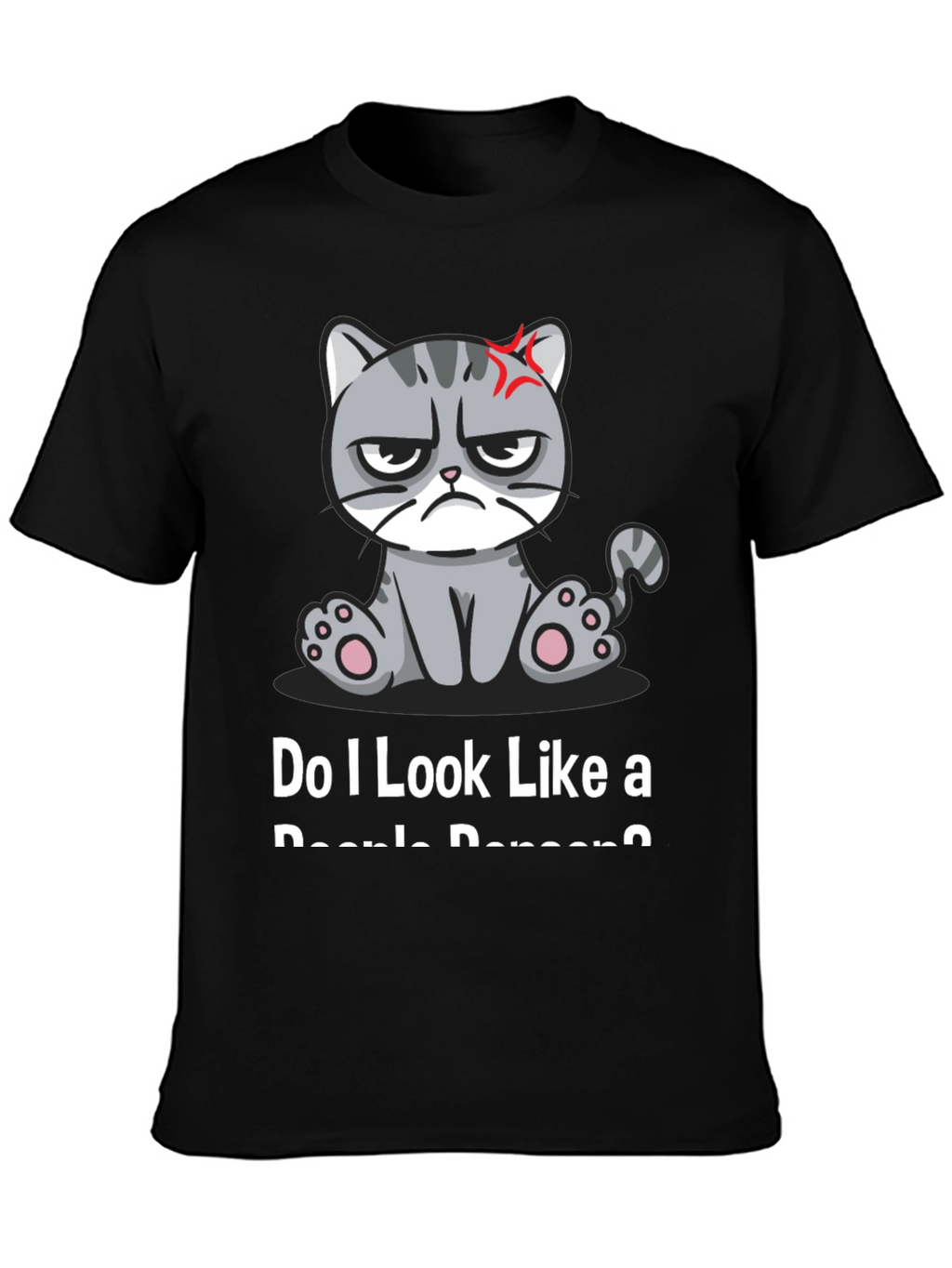 Grumpy Cat T-Shirt - Not a People Person