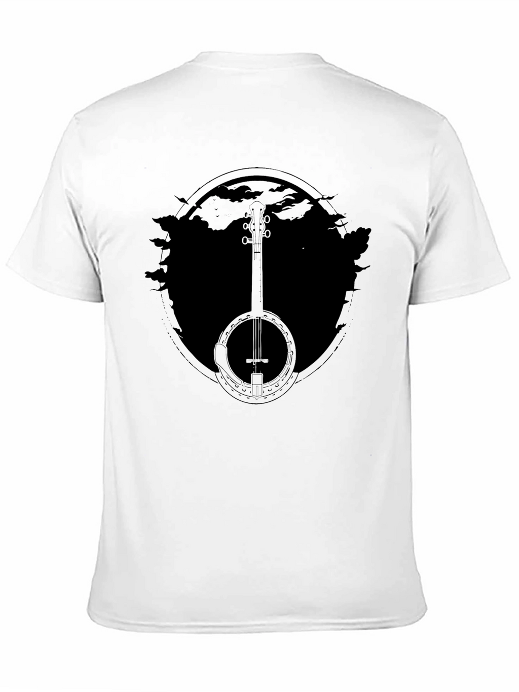 Banjo Graphic T-Shirt - Music Lover Tee