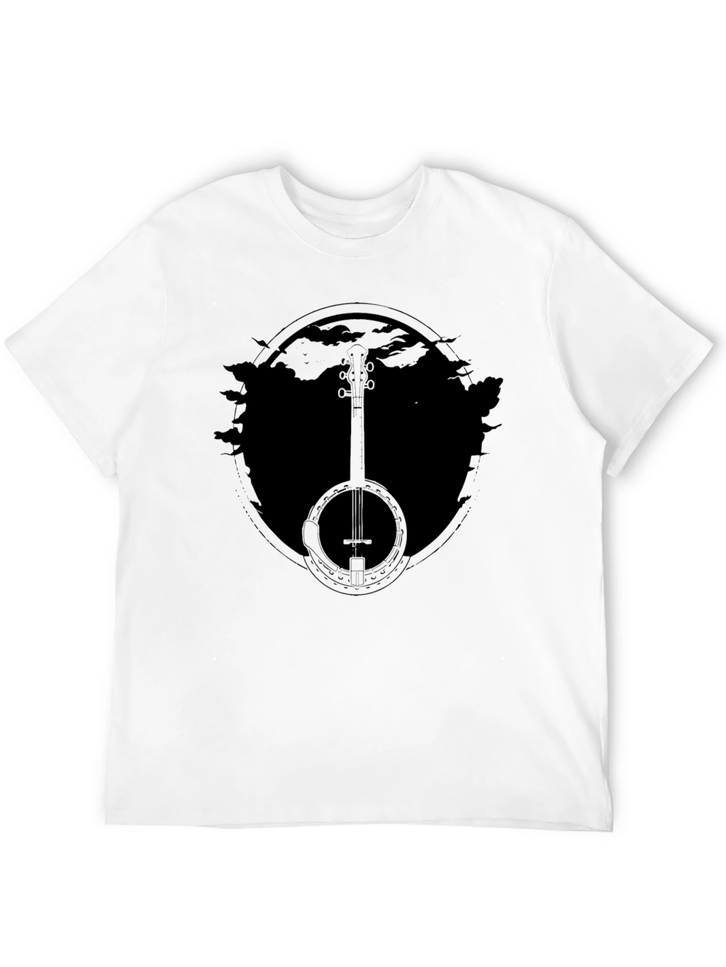 Banjo Graphic T-Shirt - Music Lover Tee