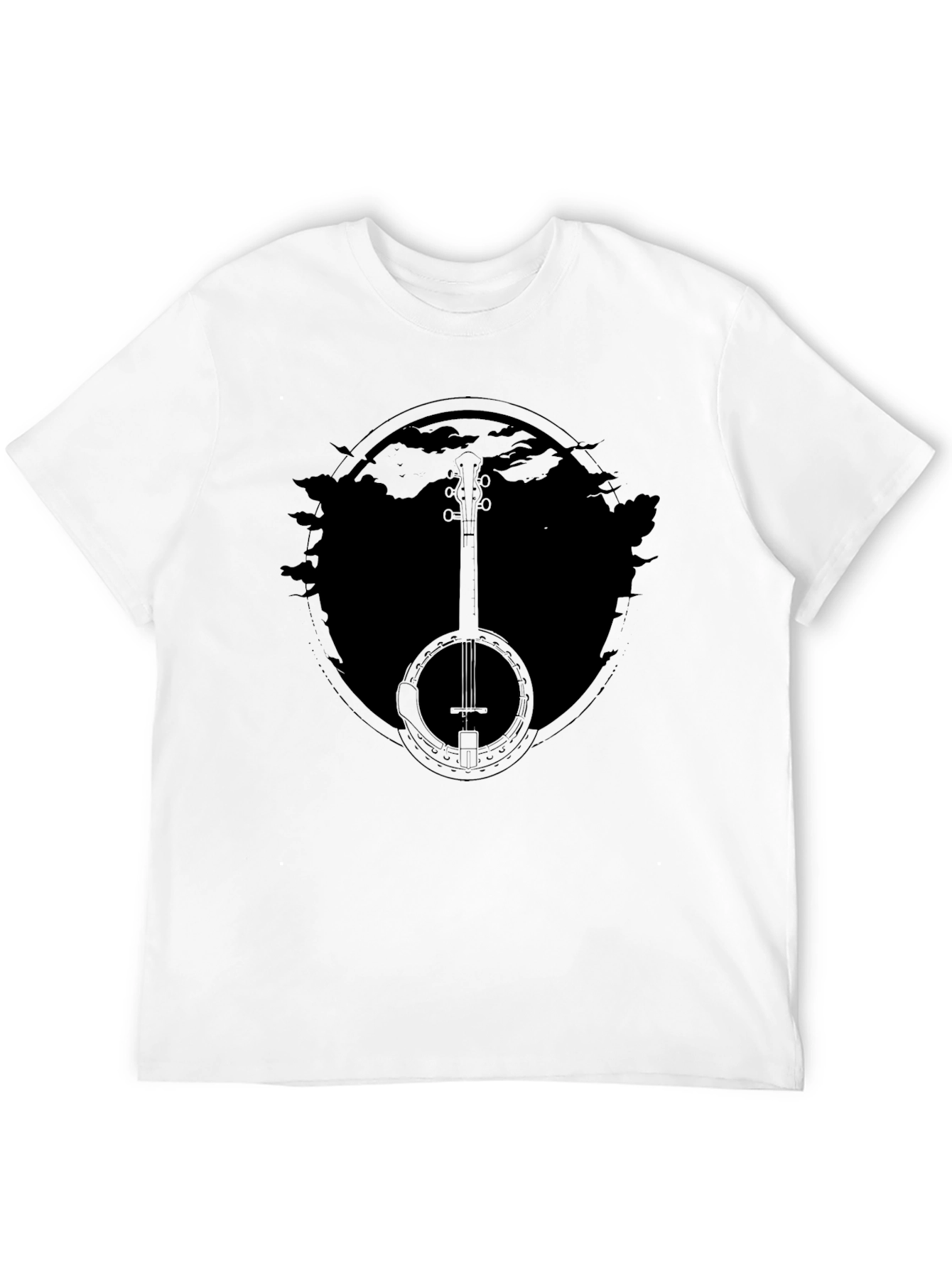 Banjo Graphic T-Shirt - Music Lover Tee