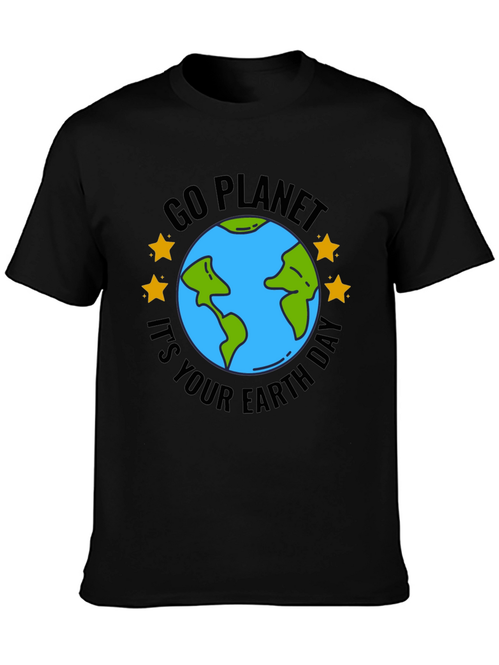Go Planet T-Shirt - Earth Day Tee