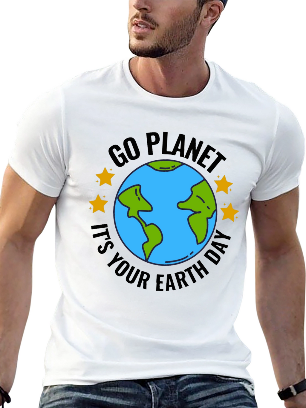 Go Planet T-Shirt - Earth Day Tee