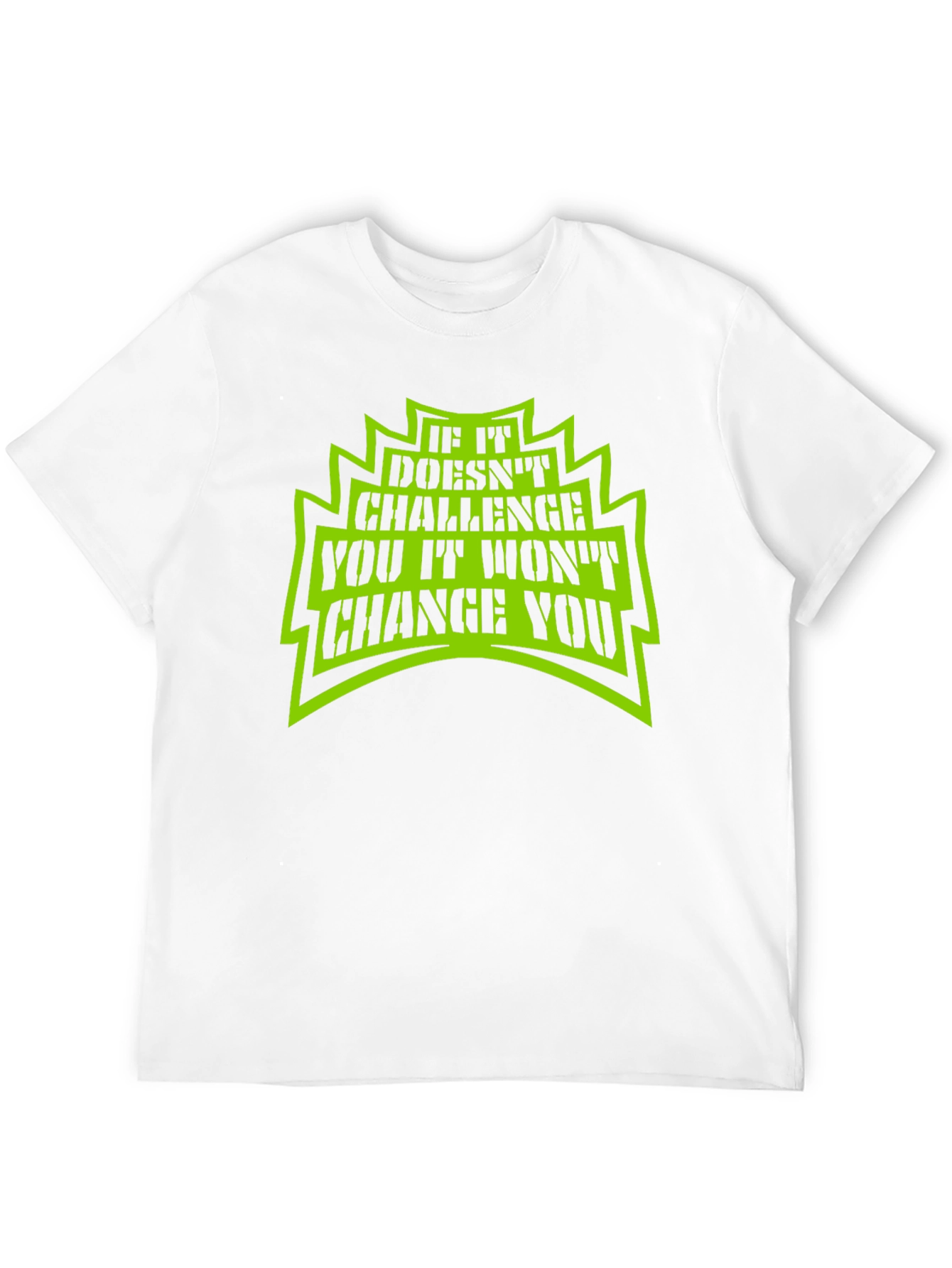 Motivational Graphic T-Shirt - Challenge to Change