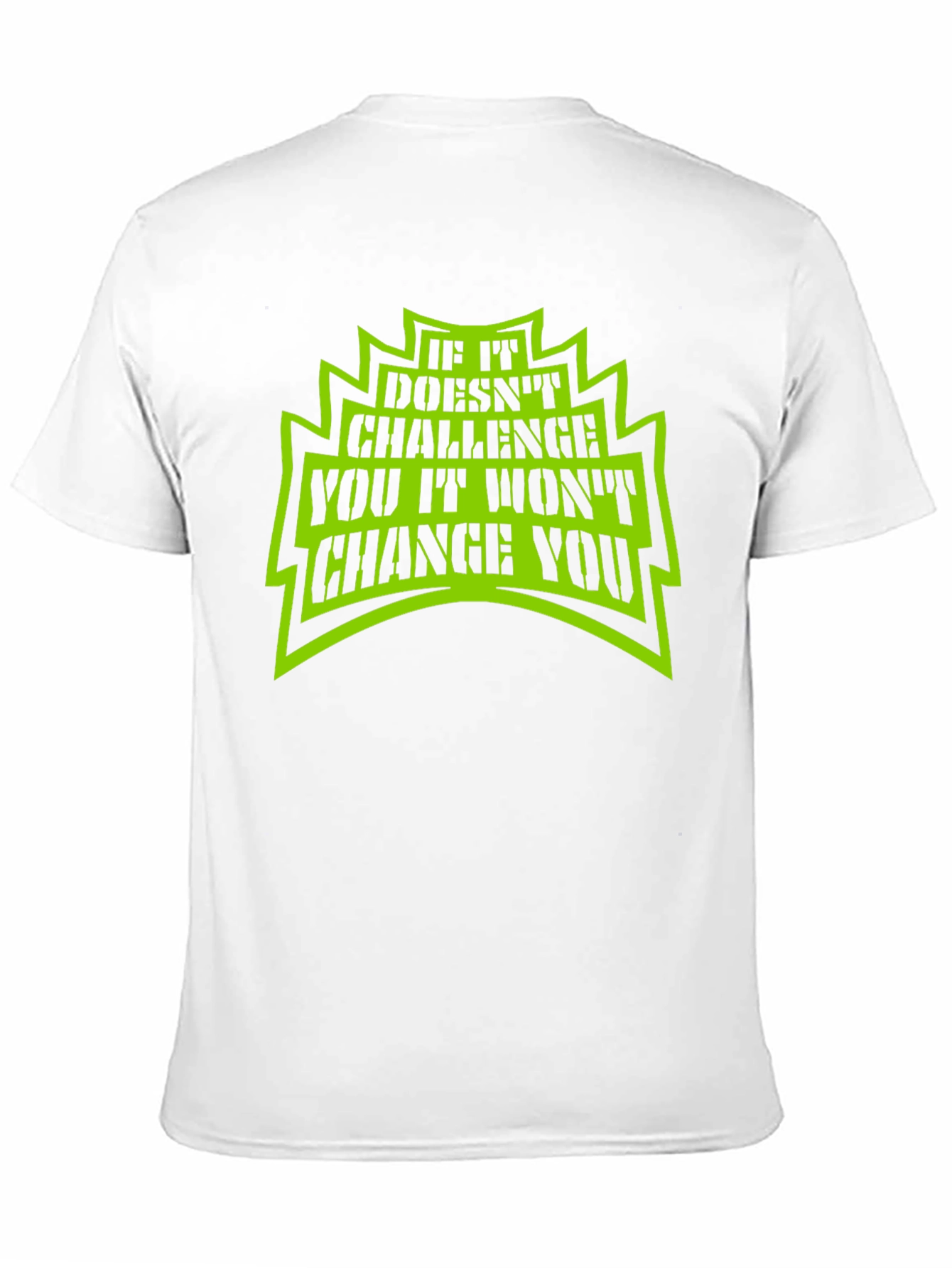 Motivational Graphic T-Shirt - Challenge to Change