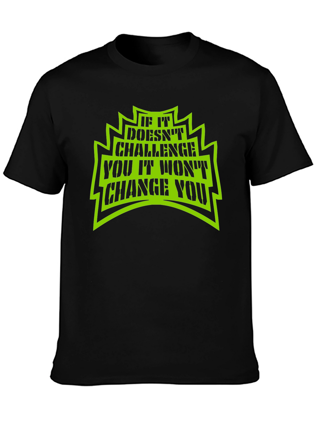 Motivational Graphic T-Shirt - Challenge to Change