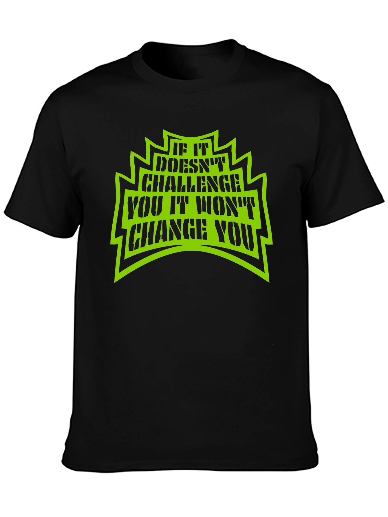 Motivational Graphic T-Shirt - Challenge to Change
