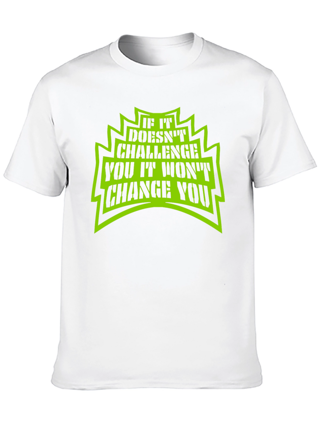 Motivational Graphic T-Shirt - Challenge to Change