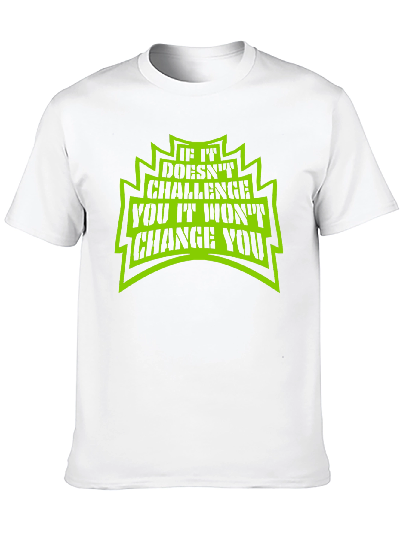 Motivational Graphic T-Shirt - Challenge to Change