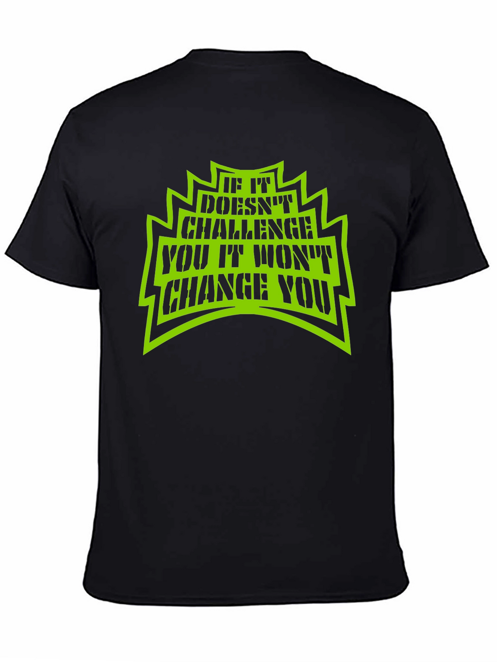 Motivational Graphic T-Shirt - Challenge to Change