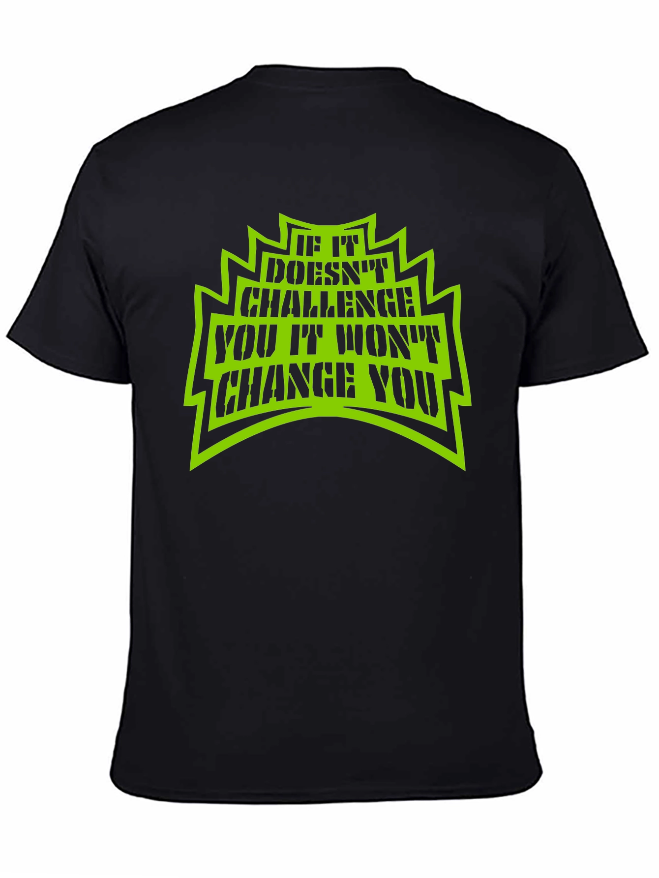 Motivational Graphic T-Shirt - Challenge to Change