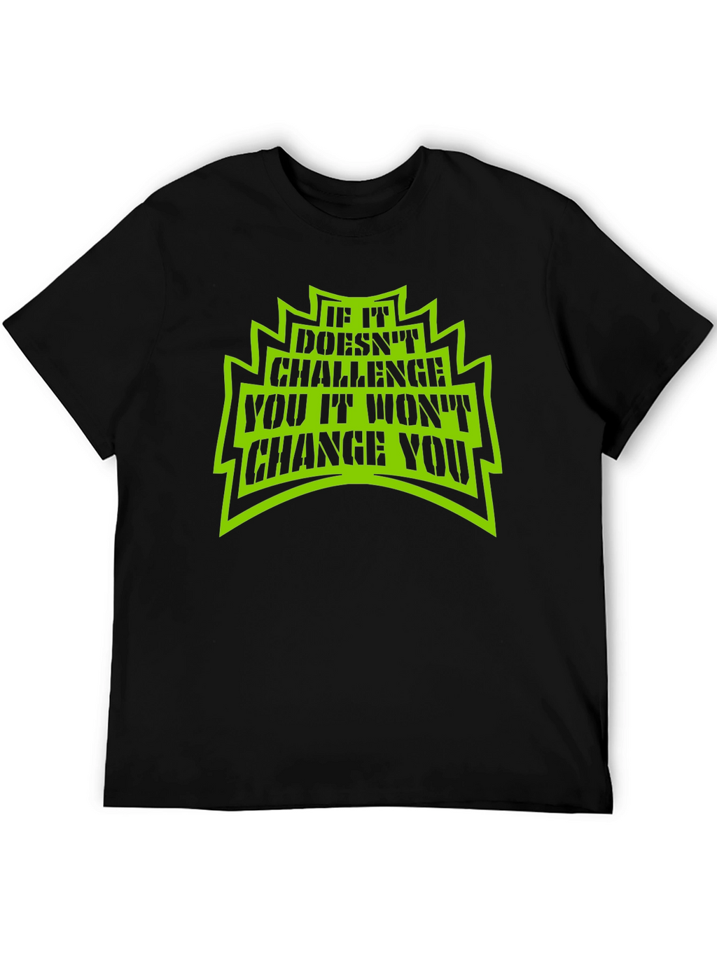 Motivational Graphic T-Shirt - Challenge to Change