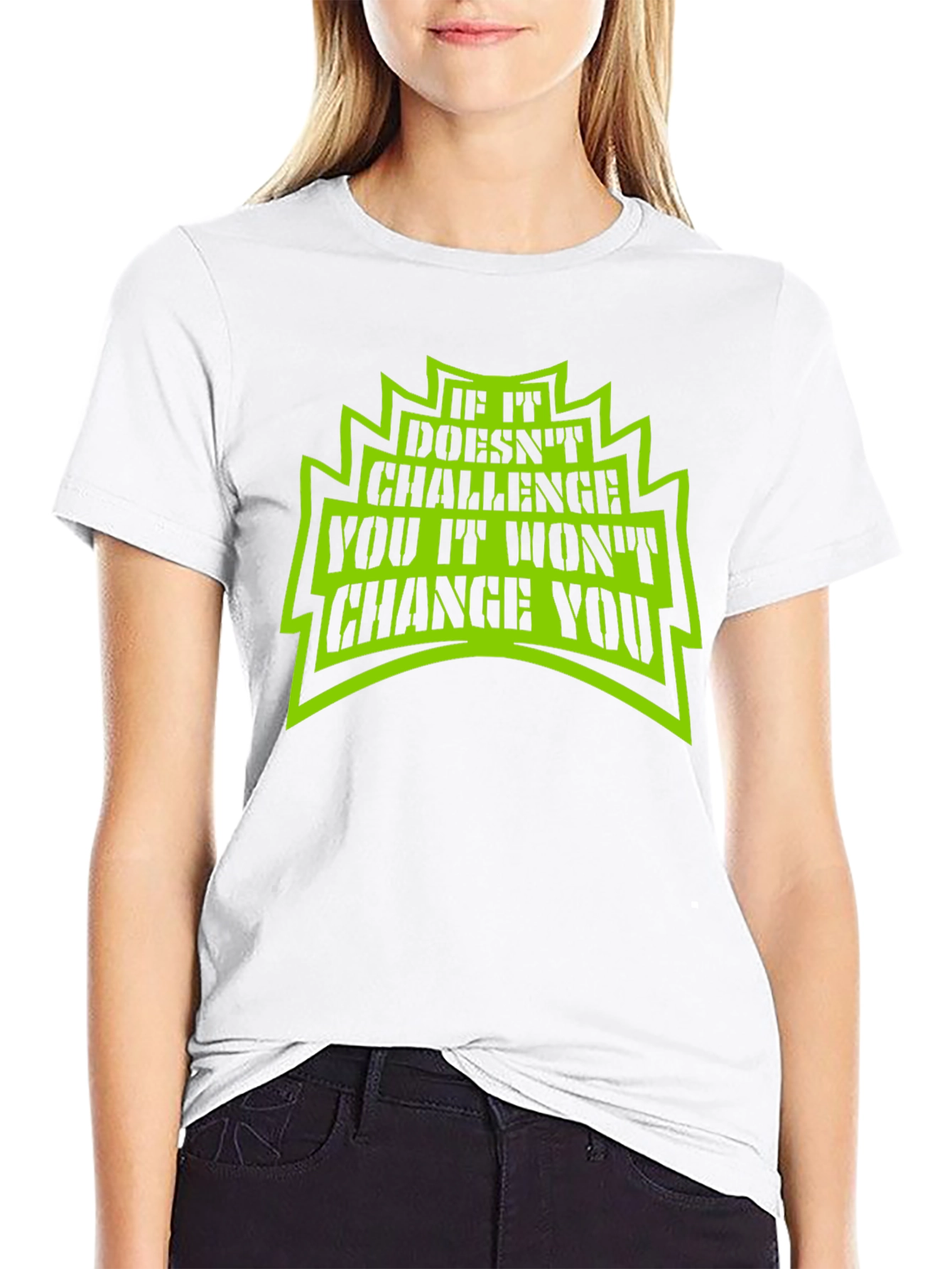 Motivational Graphic T-Shirt - Challenge to Change