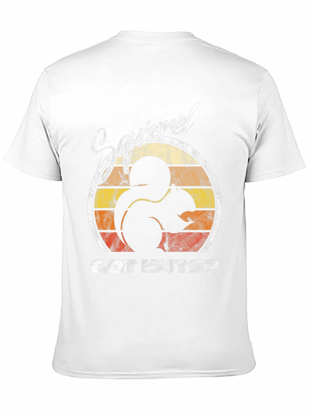Squirrel GOT NUTS? Black T-Shirt