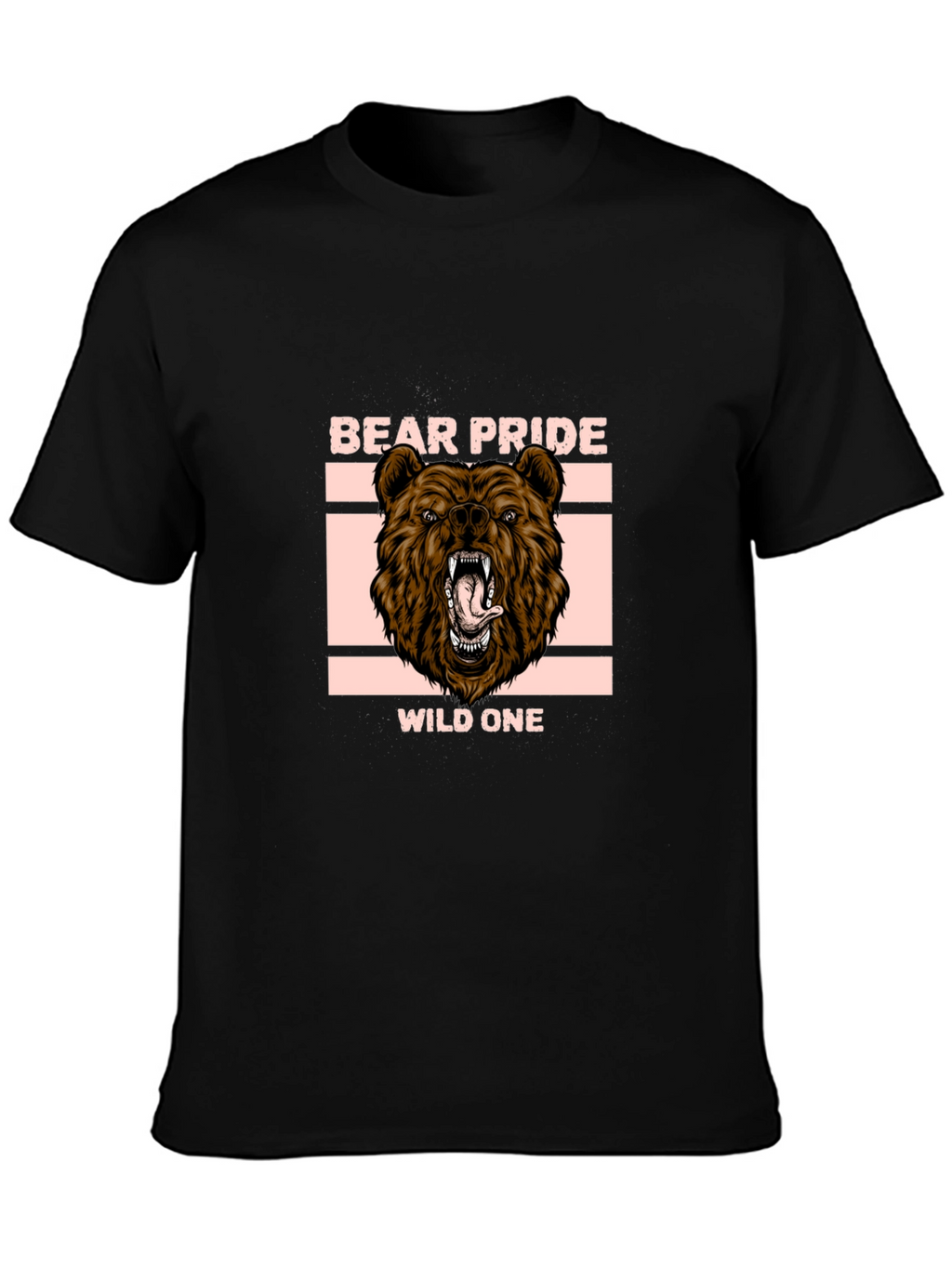 Bear Pride Wild One Graphic T-Shirt