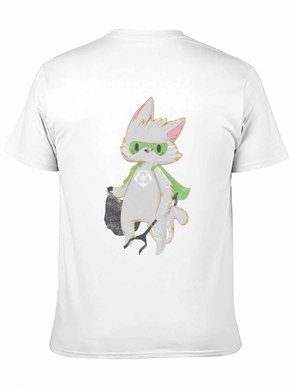 Super Cat T-Shirt - Graphic Print Tee