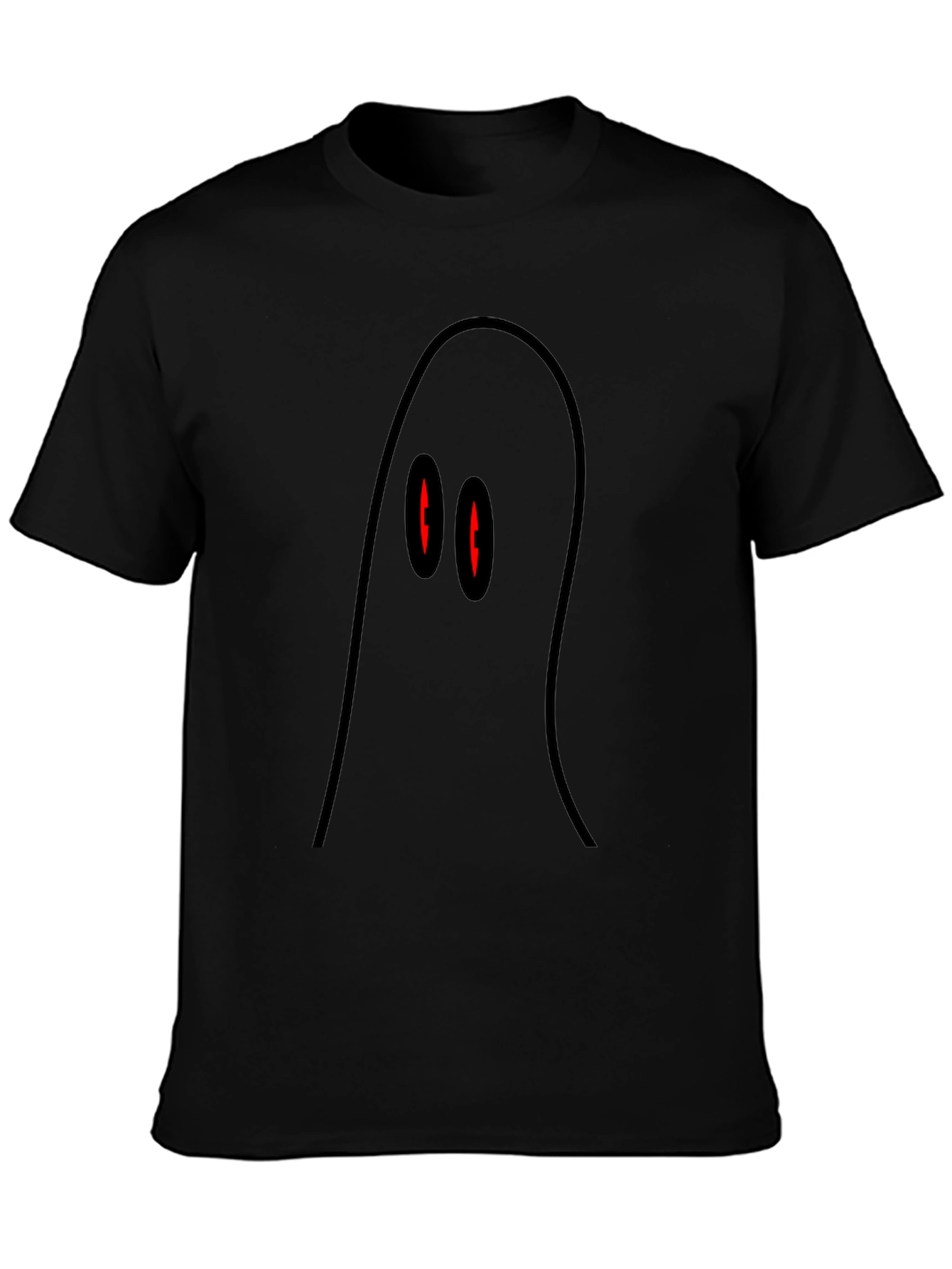 Spooky Ghost T-Shirt - Halloween Graphic Tee