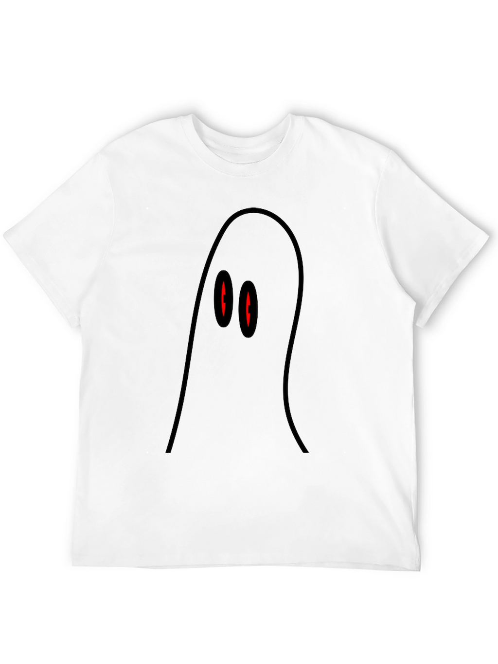 Spooky Ghost T-Shirt - Halloween Graphic Tee