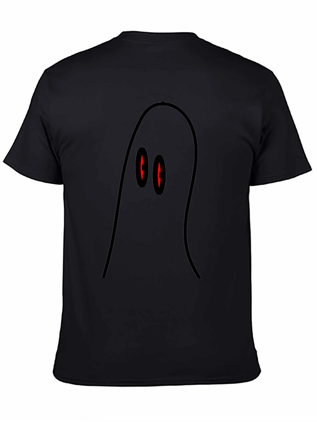 Spooky Ghost T-Shirt - Halloween Graphic Tee