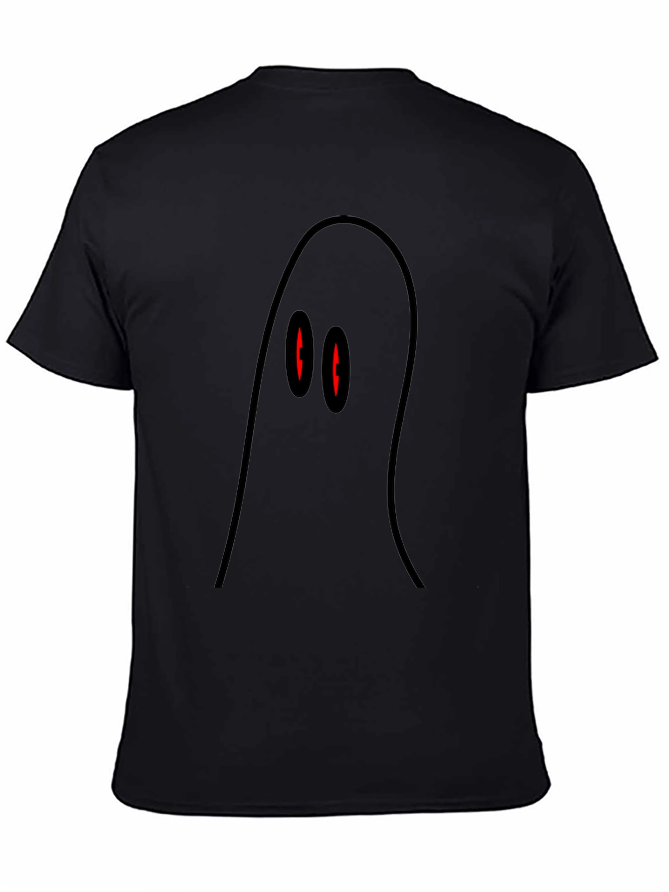 Spooky Ghost T-Shirt - Halloween Graphic Tee