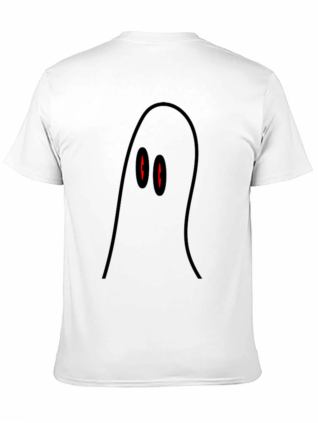 Spooky Ghost T-Shirt - Halloween Graphic Tee