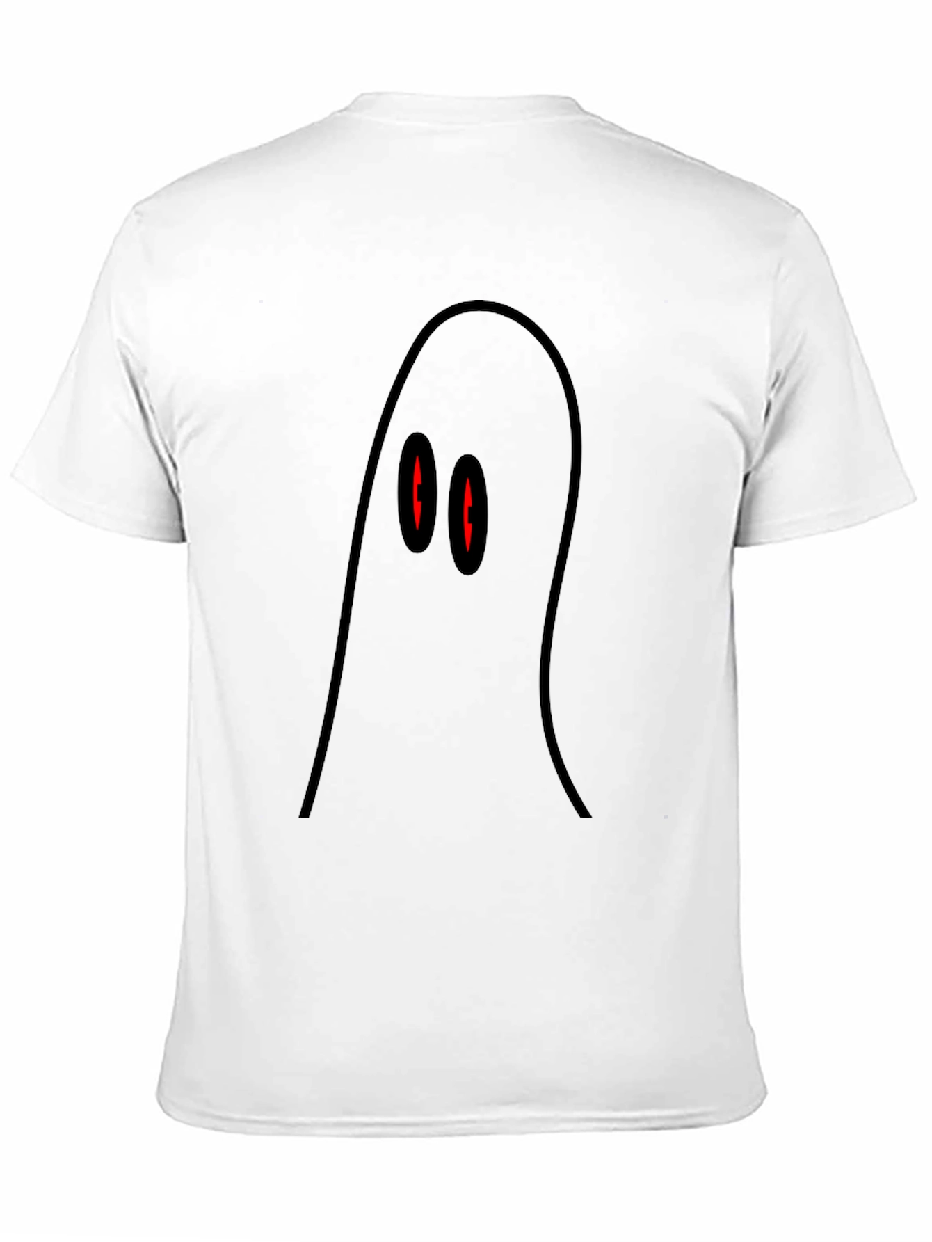 Spooky Ghost T-Shirt - Halloween Graphic Tee