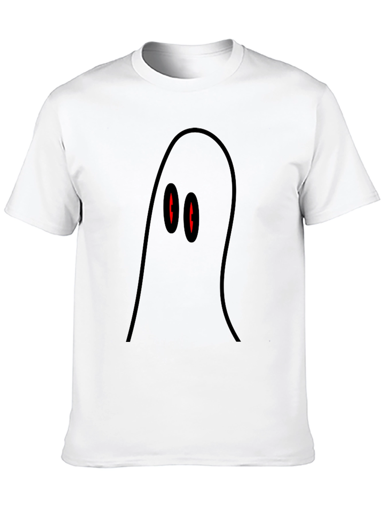 Spooky Ghost T-Shirt - Halloween Graphic Tee