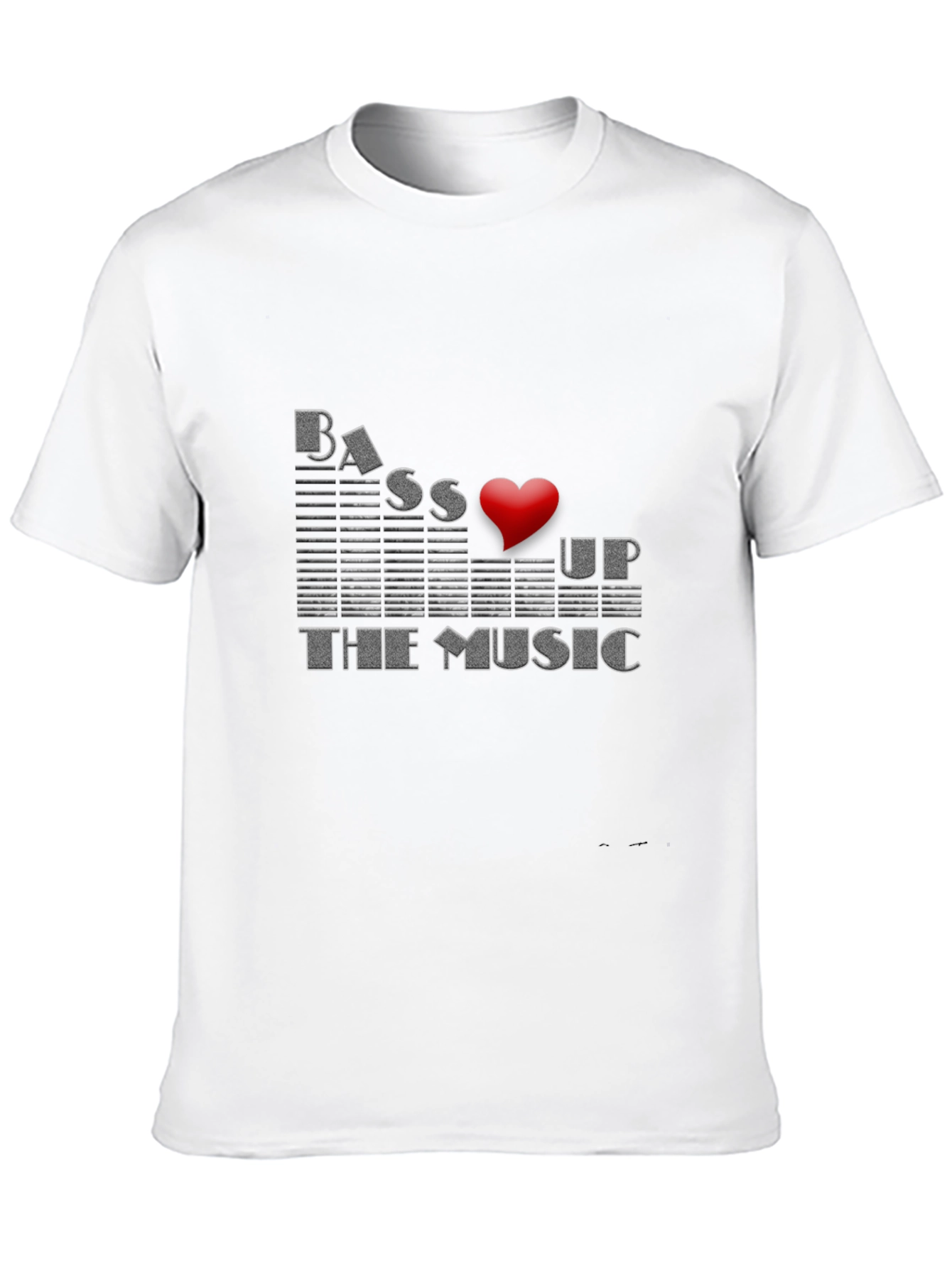 Bass Up the Music Graphic Tee